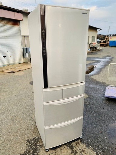 ♦️️Panasonicノンフロン冷凍冷蔵庫  【2019年製 】NR-E414V-N