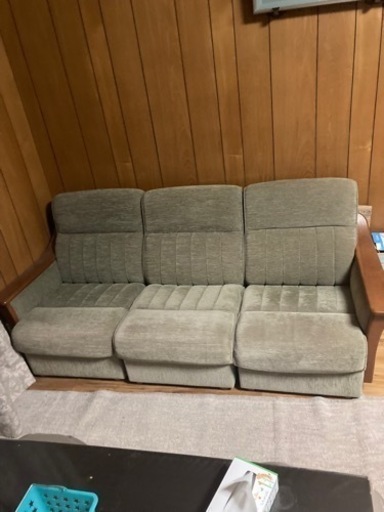 カリモク 家具 ソファ 3人掛けソファ