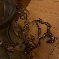 、アンティーク、ガラス照明の画像