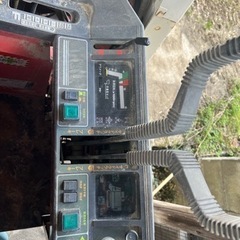 値下げok 実働 コンバイン ミツビシMC17 2条刈り  ディーゼルの画像