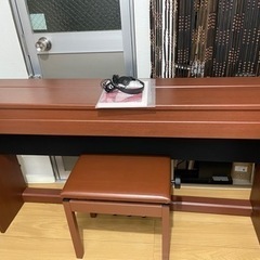 中古美品Roland ローランド 電子ピアノ 木目調DP-990 説明書、椅子