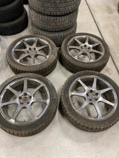 AVS  17インチ　ピッチ100 5穴