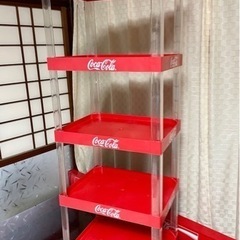 ☆オリジナル商品☆コカコーラ☆コカコーラ☆5段ラック☆スタッキング
