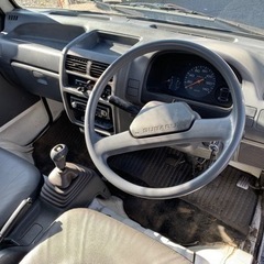 古いサンバートラック　車検付の画像