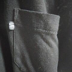 LLサイズ ブランド[LUCIANOVALENTINO]、ポロシャツ[長袖ブラック]の画像