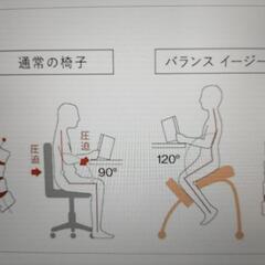 【値下げしました】姿勢矯正用の椅子の画像