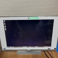 ブルーレイ、DVD再生　24型ワイド画面デスクトップ型