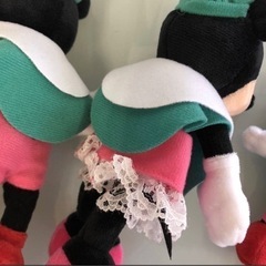 ディズニー　Disney クリスマスオーナメント　ぬいぐるみ グーフィー　ミニーの画像