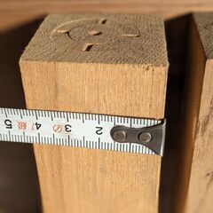階段の手摺の脚やDIYのテーブルの脚にの画像