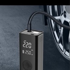 電動空気入れ‼️最安値　早い者勝ち　多機能車用インフレータブルポンプ、ポータブル電動エアポンプインテリジェントポンプの画像