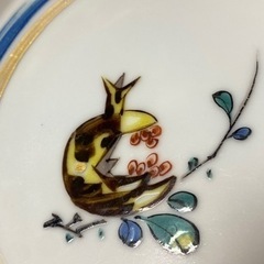 石川県伝統工芸 九谷焼 中島珠光  長期保管品　銘々皿 5枚セットの画像