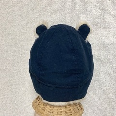 【9-12M】H＆M ベビー帽子 冬 もこもこの画像