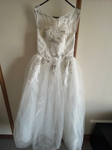 【値下げしました】ウェディングドレス(2次会用)
