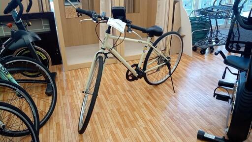 ★ジモティ割あり★ AEONBIKE  自転車 FITFIT 27インチ　アイボリー　クリーニング済　YJ1840