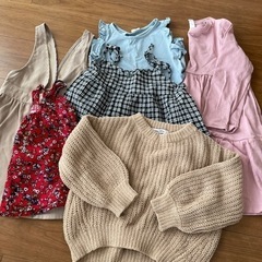 110くらい　女の子服　まとめ売り　春夏