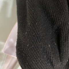 924.黒の裾短長袖トップス⭐︎の画像