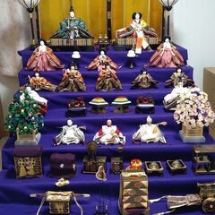 賀茂芳春作 雛人形七段(送料の関係で3つ 全てご購入お願いします) ①/3 雛人形 7段の中古が安い！激安で譲ります・無料であげます