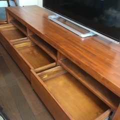 スキャンティーク　180センチ　収納家具 テレビ台の画像