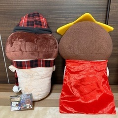 【美品】なめこ ぬいぐるみ 2種セット