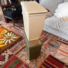 新品　オシャレ　ゴミ箱　スリム　２０l  スタッキング　重ねて使える　隙間　の画像