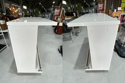 ☆キッチンカウンター☆ カウンターテーブル バーカウンター ホワイト