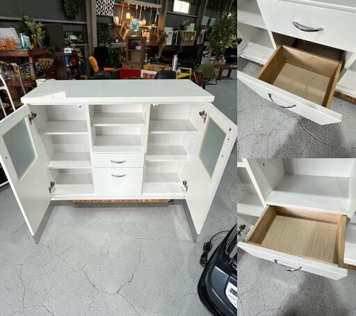 ☆キッチンカウンター☆ カウンターテーブル バーカウンター ホワイト