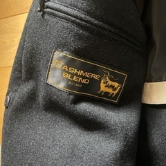 カシミア入り　メンズコートL Lの画像