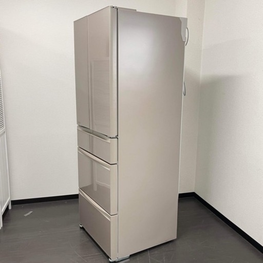 ?激安?‼️配送無料‼️三菱6ドア冷蔵庫　2022年式　MR-MX46H