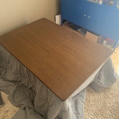 こたつ　家具　ダイニングテーブルの画像