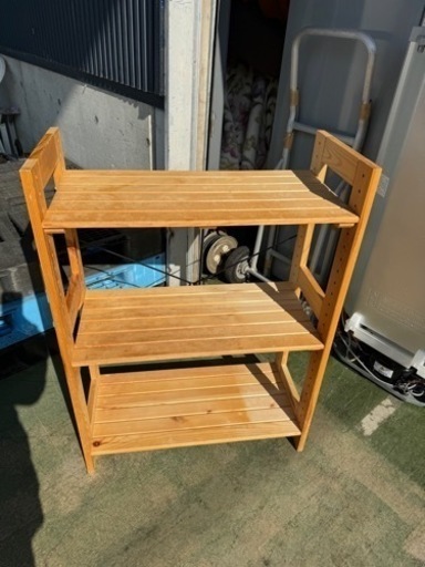 お取引き中です！木製棚、ラック、中古