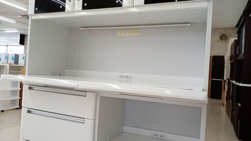 ★ジモティ割あり★ 株式会社エトウ レンジボード 白 H179.5×D45×W119 クリーニング済み TJ4552