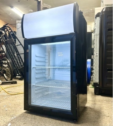 札幌市内配送可 SIS エスアイエス 40L ディスプレイクーラー SC40B 店舗 業務用 冷蔵ショーケース