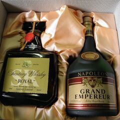 洋酒・布生地・ウエストバッグ　中古品