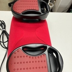 取引場所　南観音　2403-161 ヤーマン　スイングビート　レッド　AYS-35R 汚れ　キズあり　動作確認済み　リモコンありの画像