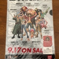 ワンピース　クリアーファイル  ルフィ　エースの画像