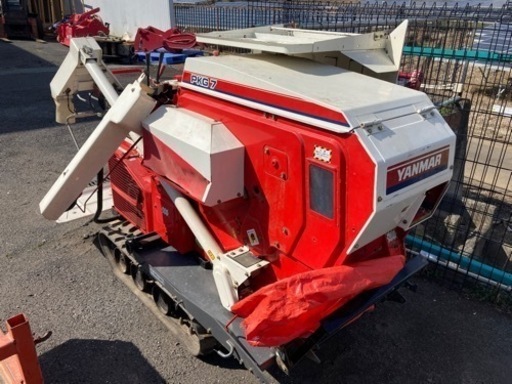 ◎ヤンマー 自動脱こく機 PKG7