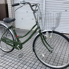 【26インチ自転車】変速なし　美品❗️サイクルベースあさひ製　若林自転車　浜大津店　SALE中❗️　　　　の画像