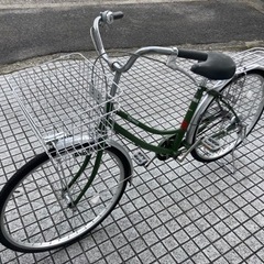 【26インチ自転車】変速なし　美品❗️サイクルベースあさひ製　若林自転車　浜大津店　SALE中❗️　　　　の画像