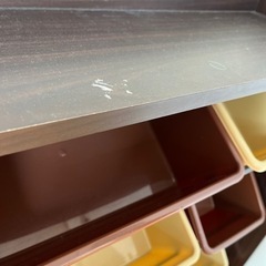 子供おもちゃ入れ 家具 収納家具 カラーボックスの画像