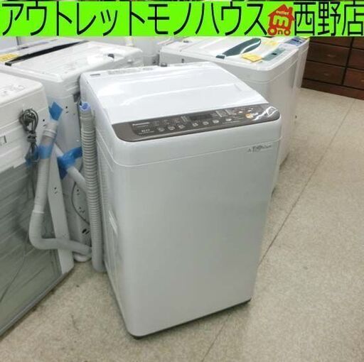 6.0Kg 洗濯機 2018年製 パナソニック NA-F60PB12 6Kg まとめ洗い 毛布洗い 札幌市西区 西野店