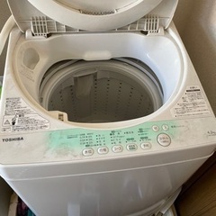 家庭用洗濯機　取りに来れる方のみの画像