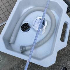 簡易シンク　流し台　未使用　アウトドア　簡単組み立て　軽量　イベント　の画像