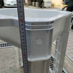簡易シンク　流し台　未使用　アウトドア　簡単組み立て　軽量　イベント　の画像