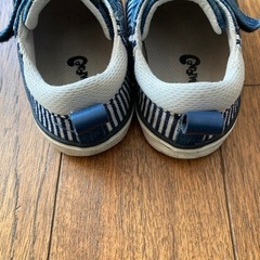 子供靴　デニム　16cmの画像