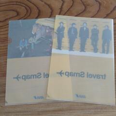 【未使用】SMAP クリアファイル2枚 ANA トラベルスマップの画像