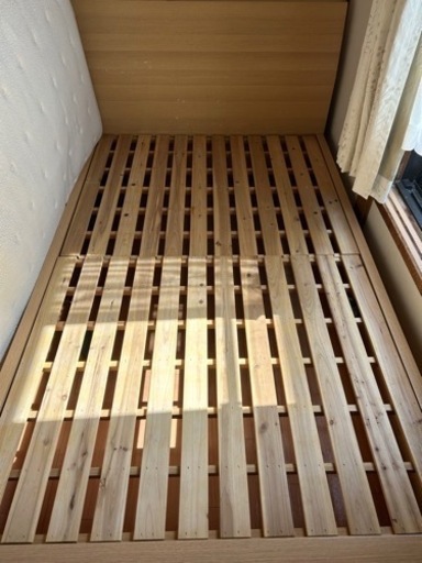 ニトリ セミダブルNスリーププレミアムマットレス＋フレーム