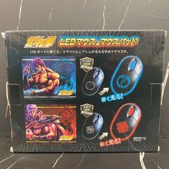 【レガストック江東店】 北斗の拳　LED＆マウスパッド　ラオウ　拳王軍の画像