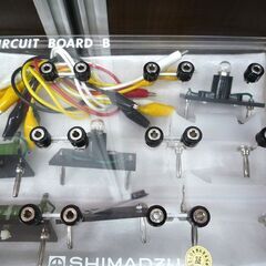 現状品 島津理化器械 回路板B 2個 直流電流計A HQ-5 2個セット ジャンク 実験用品 苫小牧西店の画像