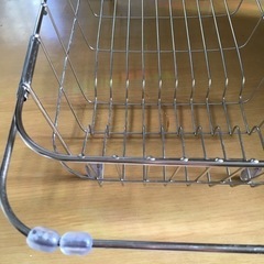 ニトリ　ステンレス水切りかごの画像