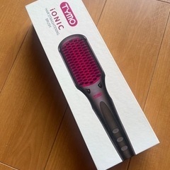 【新品】ブラシ型 ヘアアイロン